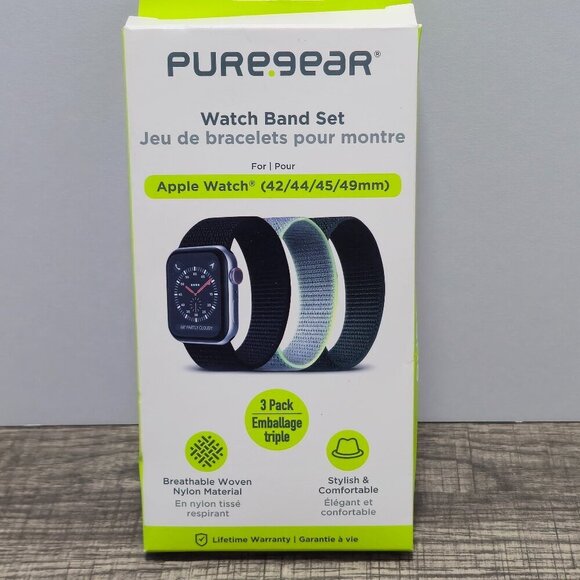 Pure.Gear Other - PureGear Watch Band Set Apple Watch (42/44/45/49mm) Fabric